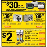 Kodak C1530 14MP camera $39.99 , Kodal M5370 16MP $89.99 and $2 reams of paper ,papermate and uni-balls pens after rewards @ officemax