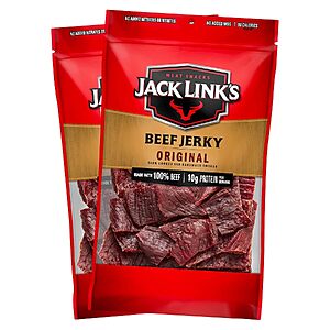 Jack Link's Original Beef Jerky Multipack - (2 Pack) 9 oz w/ 35% off coupon and S&S (YMMV) $11.96