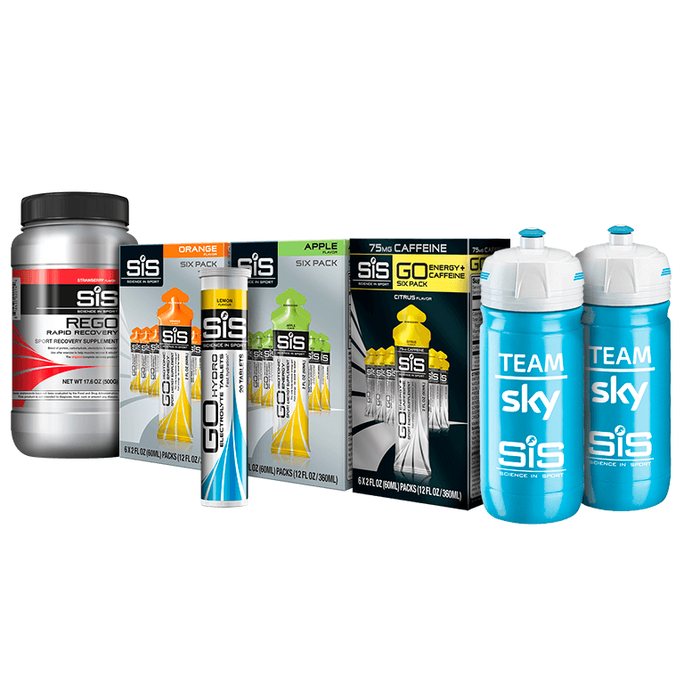 Science in sport Team Sky Bundle performance gels 40% off $40.79