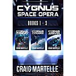 Cygnus Space Opera Books 1-3 are free on Amazon Kindle