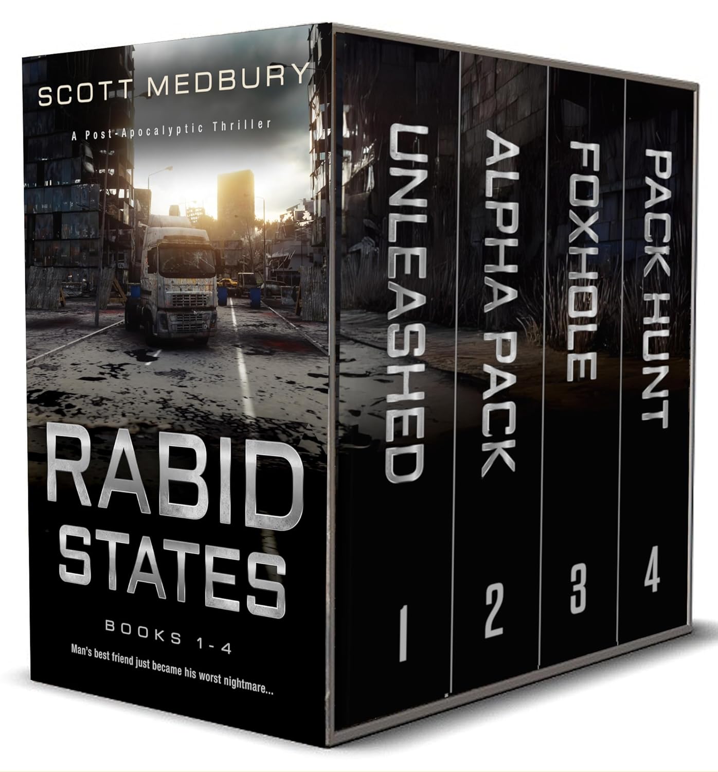 Rabid States: Books 1-4: The Complete Series is free on Amazon Kindle