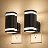 2-Pack Fulighture Adjustable Wall Plug Night Lights (w/ Light Sensor or Light + Motion Sensor) $7.99 + Free Shipping w/ Prime or on $35+