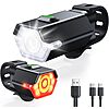 Zewdov Rechargeable IP65 Head &amp;amp; Tail Bicycle Light Set w/ 2-in-1 Charging Cable $9.98 + Free Shipping w/ Prime or on $35+