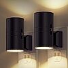 Prime Members: 2-Pack L Lohas LED Adjustable Wall Plug Night Light w/ Light Sensor (3000K, Black or White) $8.99 + Free Shipping