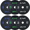 [Prime] 160-lbs CAP Barbell Olympic Bumper Plate Weight Set (Economy) $116.99 190-lbs (Economy) $136.99 &amp;amp; More: + Free Shipping