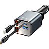 [Prime] 84W Joyroom 4-in-1 Retractable Car Charger (2x USB-C Retractable or 1x USB-C &amp;amp; 1x Lightning Retractable) $11.03 + Free Shipping