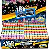 180-Pack 20-Colors Jasnkkont  Non-Tocix Sidewalk Jumbo Chalk Set $13.99 &amp;amp; More + Free Shipping w/ Prime or on $35+