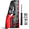 AMPCOM Pass Through RJ45 Crimp Tool (AM-728RD) $11.94 + Free Shipping w/ Prime or on $35+