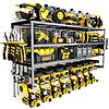 Mefirt 4-Tier Wall Mount Power Tool Organizer w/ 8 Drill Holders (Holds up to 360 lbs, Metal Shelving) $32.99 + Free Shipping