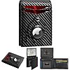 Runbox Men's RFID Airtag Wallet w/ 2 ID Window (Carbon Fiber Black) $6.49 + Free Shipping w/ Prime or on $35+