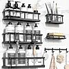 6-Piece Yasonic Shower Caddy Organizers $9.59 + Free Shipping w/ Prime or on $35+