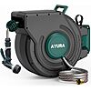 100' x 1/2&amp;quot; Ayura Retractable Garden Hose Reel w/ Pro Metal Shaft $69.99 + Free Shipping