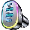 90W Joyroom 4-Port Car Charger Adapter $10.79 + Free Shipping w/ Prime or on $35+