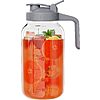64-Oz JunVpic Glass Mason Jar Pitcher w/ Pour Spout Handle Lit  (Gray) $10.79 + Free Shipping w/ Prime or on $35+