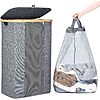 100L Elong Home Laundry Basket w/ Removable Liner &amp;amp; Lid (Grey or Beige) $14.99 + Free Shipping w/ Prime or on $35+