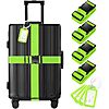 8-Pack Gostwo Heavy Duty TSA Approved Luggage Straps &amp;amp; Tags (Green) $6.78 &amp;amp; More + Free Shipping w/ Prime or on $35+