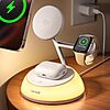 Prime Members: Lamicall Qi2 4-in-1 Magsafe Wireless Charging Station w/ Multi-Color Light $27 + Free Shipping