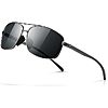 SUNGAIT Men's Ultra Lightweight Rectangular Polarized Sunglasses (3 colors) $6.39+ Free Shipping w/ Prime or on $35+