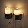 2-Pack JandCase Flameless Candle Wall Plug Night Lights w/ Light Sensor (2 colors) $7.99 + Free Shipping w/ Prime or on $35+