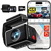 REDTIGER F4 Pro Voice Control &amp;amp; Touch Screen Dash Cam 4K Front / 1080P Rear w/ STARVIS 2 Sensor &amp;amp; 128GB Card $102.59 + Free Shipping