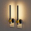 2-Pk JandCase Dimmable LED Wall Plug Night Lights w/ Light Sensor (Gold, 3000K) $13.99, (5000K, Gold or Black) $14.99 &amp;amp; More + Free Shipping w/ Prime or on $35+