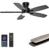 Ohniyou 42&amp;quot; Low Profile Ceiling Fan w/ LED Light &amp;amp; App/Remote Control (3 colors) $49.99 + Free Shipping