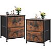 2-Pack Sweetcrispy Nightstand Set (Brown) $29.99 + Free Shipping w/ Prime or on $35+