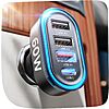 Lightning Deal: LISEN 60W 3-Port USB-A + USB-C PD QC 3.0 Fast Charging Car Charger $5.24 + Free Shipping w/ Prime or on $35+