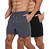 2-Pack LalaHook Men's 5&amp;quot; Quick Dry Workout Shorts w/ ZIpper Pockets (size S-XXL, various colors) $7.49 + Free Shipping w/ Prime or on $35+