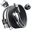 2-Pack 3' LISEN USB-A to USB-C Charging Cables w/ 2-Pack Magnetic Cable Clips $3.99 + Free Shipping w/ Prime or on $35+