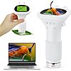 Ashfly 2&amp;quot; HD Screen 1000x Magnification Microscope for Kids (White) $8.54 + Free Shipping w/ Prime or on $35+