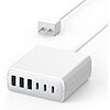 IFEART 6-Ports up to 100W Charger Block (3x USB-C, 3x USB-A) w/ 5' Power cord $9.99 + Free Shipping w/ Prime or on $35+