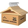30-Pack Granny Says Heavy-Duty Wooden Clothes Hangers (Natural Wood) $17.49 + Free Shipping w/ Prime or on $35+