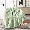 50&amp;quot; x 60&amp;quot; Cozy Bliss Faux Fur Textured Throw Blanket (Beige Zigzag) $11.99 + Free Shipping w/ Prime or on $35+