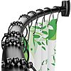 40&amp;quot; - 72&amp;quot; Bonpally Curved Shower Curtain Rod (Black) $12.75 + Free Shipping w/ Prime or on $35+