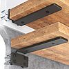 6-Pack Goovilla 6&amp;quot; Heavy Duty Metal Floating Shelf Bracket $8.54 + Free Shipping w/ Prime or on $35+