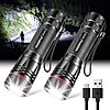 2-Pack WdtPro Rechargeable LED Flashlights (various colors) $8.99 + Free Shipping w/ Prime or on $35+