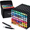 80-Count WELLOKB Dual Tip Alcohol Markers $12.99 + Free Shipping w/ Prime or on $35+