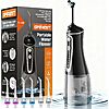 Grinest Rechargeable Cordless Water Dental Flosser w/ 6-Nozzles &amp;amp; U-Shaped Nozzle $7.99 + Free Shipping w/ Prime or on $35+