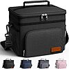 9L Hotor Insulated Lunch Box Bag (Black) $3.79 + Free Shipping w/ Prime or on $35+