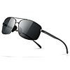 [Prime]: SUNGAIT Men's Ultra Lightweight Rectangular Polarized Sunglasses (Gunmetal Frame Gray Lens) $7.19, (Gold Frame Brown Lens) $6.39 &amp;amp; More + Free Shipping