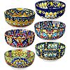 6-Piece 28oz vancasso Bohemian Style Ceramic Soup Bowls (Various Designs)