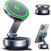 15W Avedio Links 360° Rotating MagSafe Suction Car Mount Phone Charger
