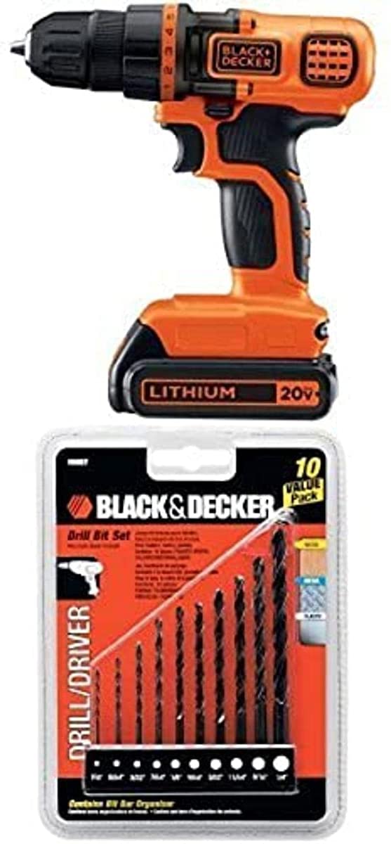 BLACK+DECKER LDX120 20V Cordless Drill /Driver Tool Only