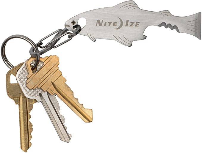 Nite Ize DoohicKey FishKey Multi-Tool Stainless Keychain $1.30 + free shipping w/ Prime or on $25+