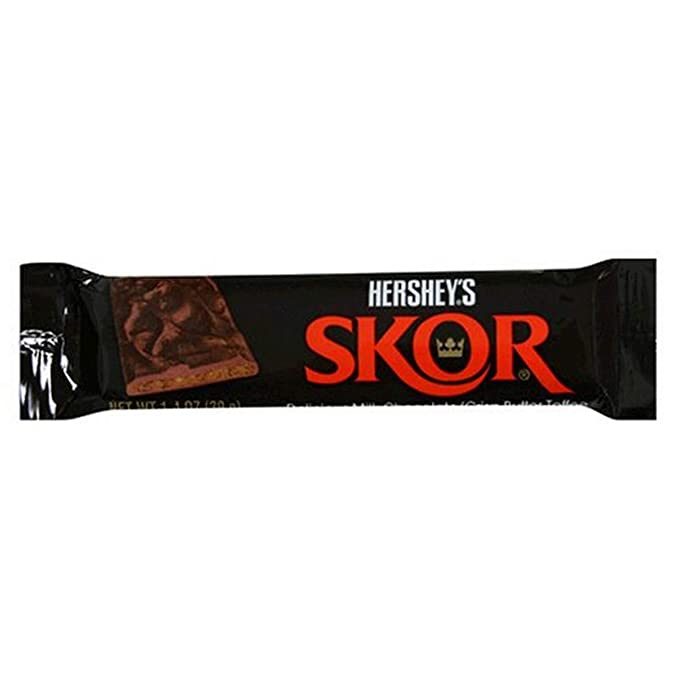 18-Ct 1.4-Oz Hershey's Skor Milk Chocolate Crisp Butter Toffee Candy Bars $13.40 + free shipping w/ Prime or on $25+