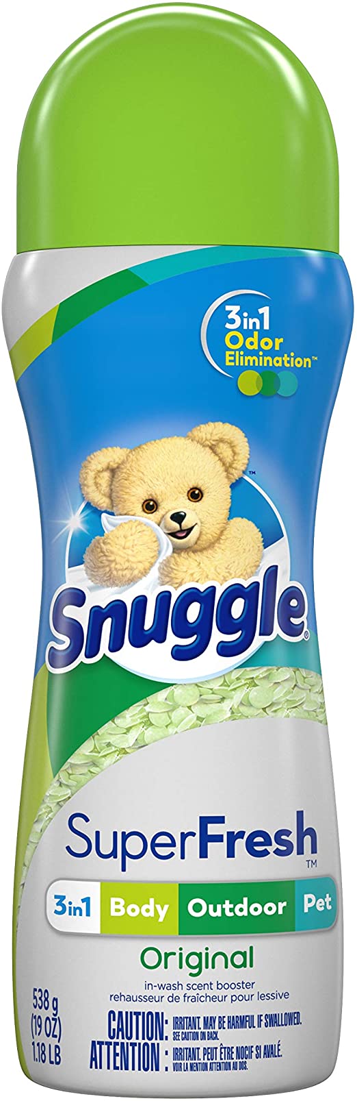 19-Oz Snuggle SuperFresh In-Wash Scent Booster Laundry Beads (Original) $6.30 + free shipping w/ Prime or on $25+