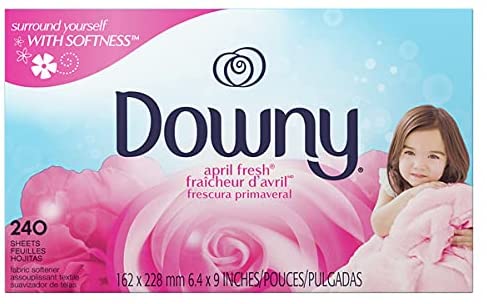 240-Ct Downy Dryer Sheets Laundry Fabric Softener (April Fresh) $6.85 & More + Free Shipping w/ Prime or on $25+
