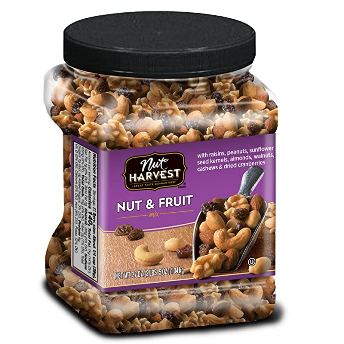 37-Oz Nut Harvest Nut & Fruit Mix $11 w/ S&S + Free Shipping w/ Prime or on $25+