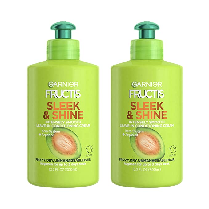 2-Pack 10.2-Oz Garnier Fructis Sleek & Shine Intensely Smooth Leave-In Conditioning Cream $3.85 ($1.92 each) w/ S&S + Free Shipping w/ Prime or on $25+